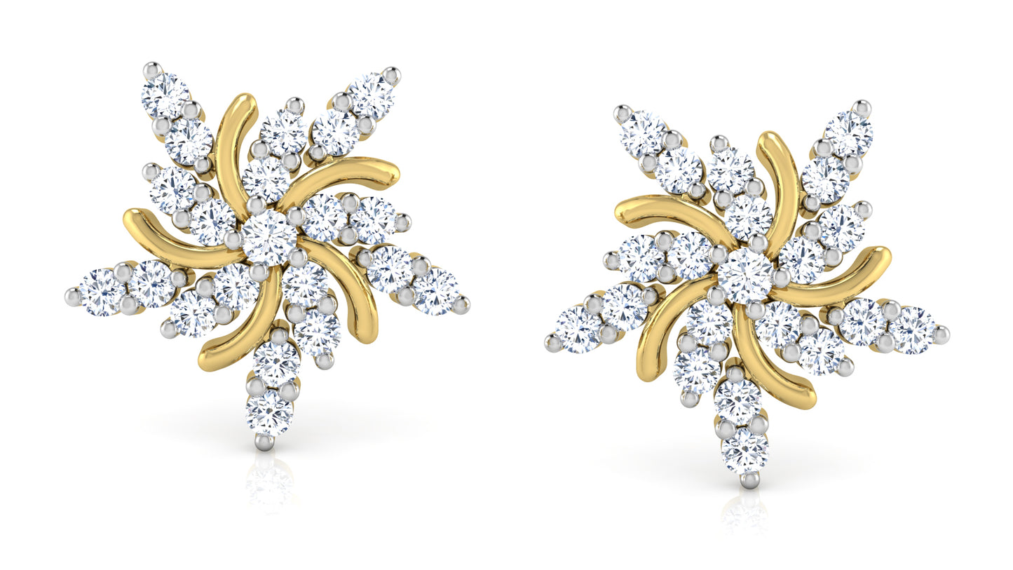 Jelly Star Combo Diamond Earrings