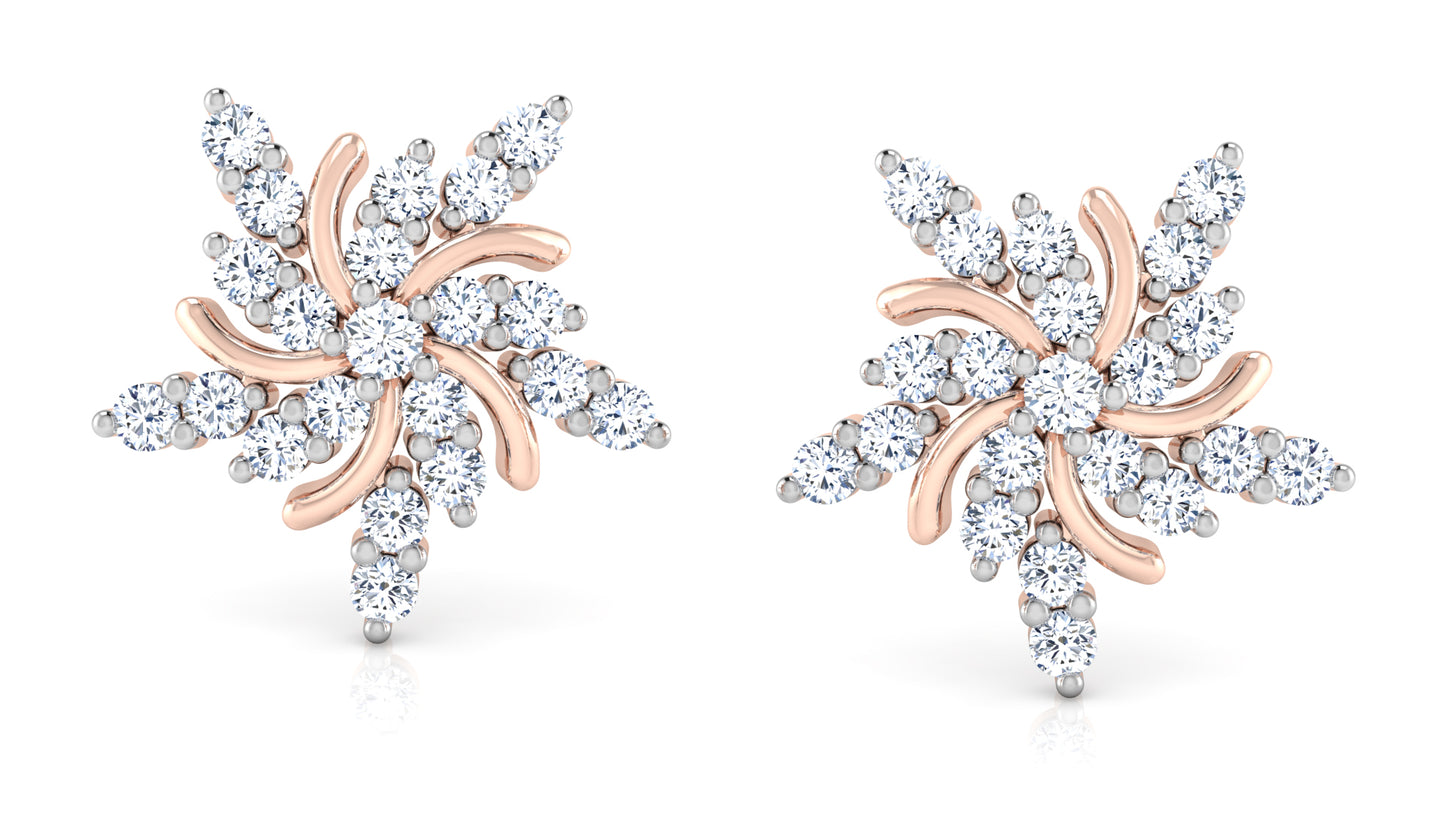 Jelly Star Combo Diamond Earrings