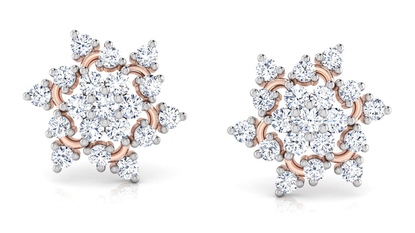 Regal Gardens Diamond Earrings