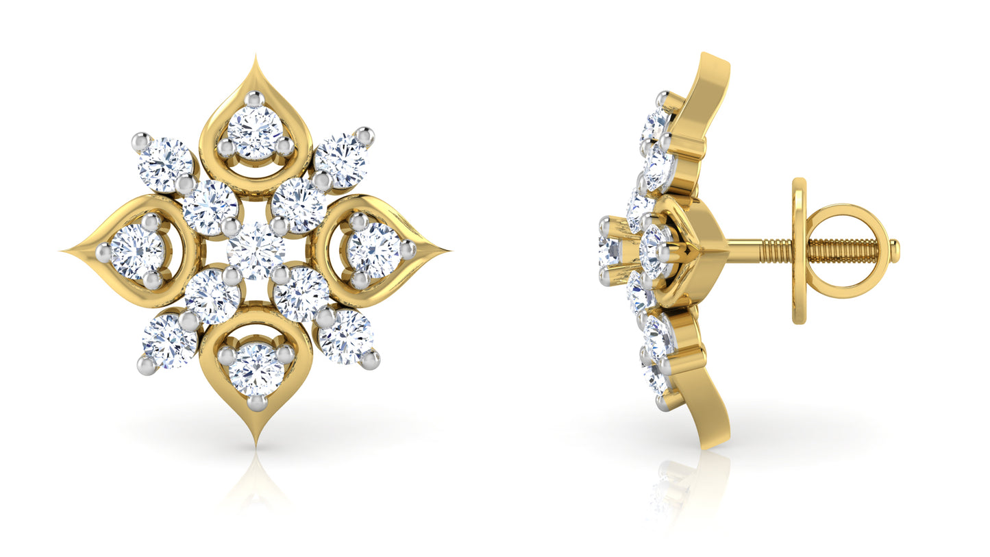 Royal Serenity Diamond Earrings