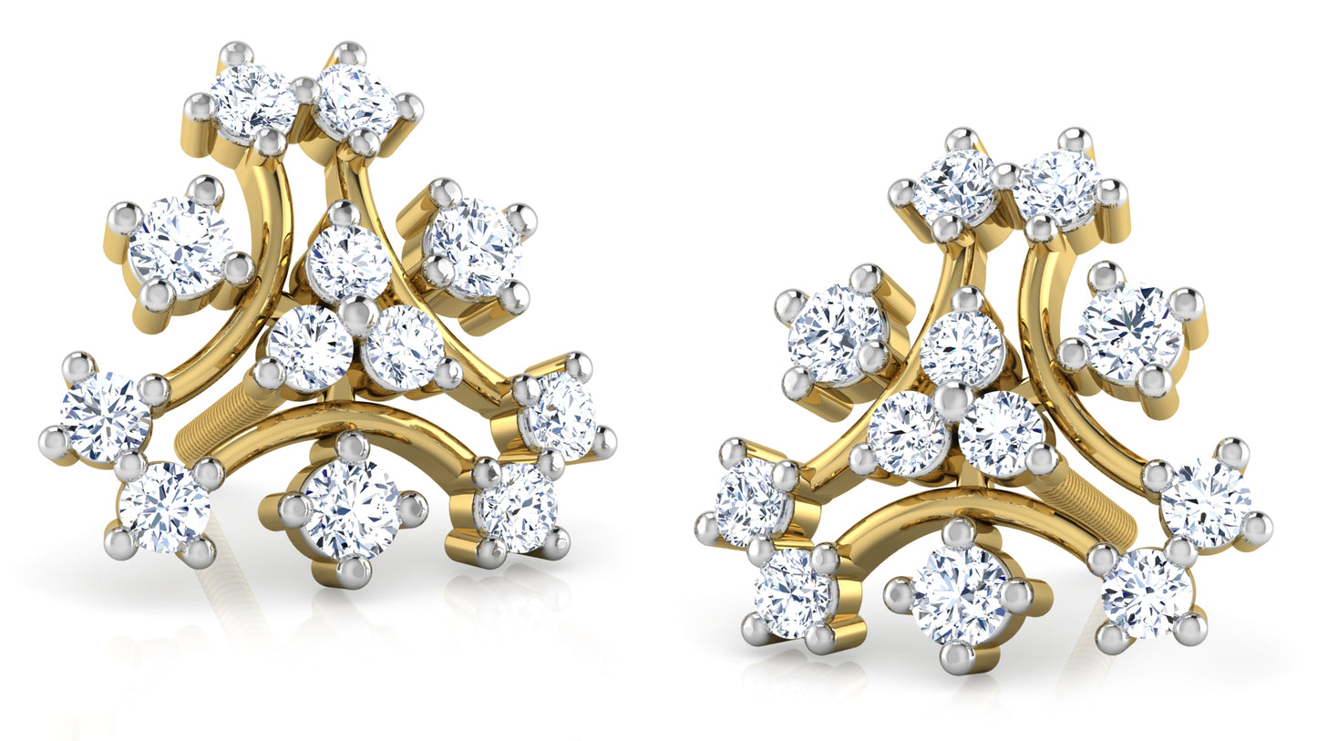 Spring's Symphony Diamond Earrings