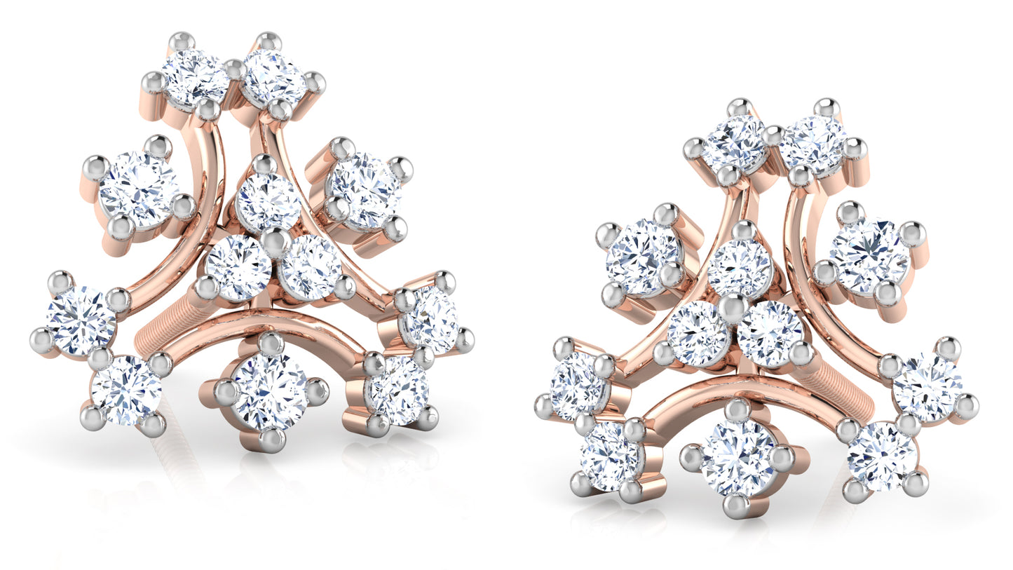 Spring's Symphony Diamond Earrings