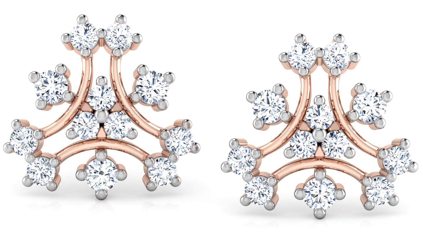 Spring's Symphony Diamond Earrings