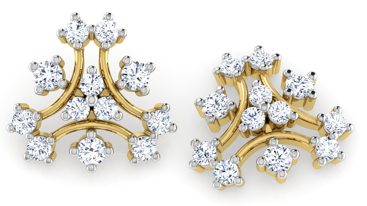 Spring's Symphony Diamond Earrings