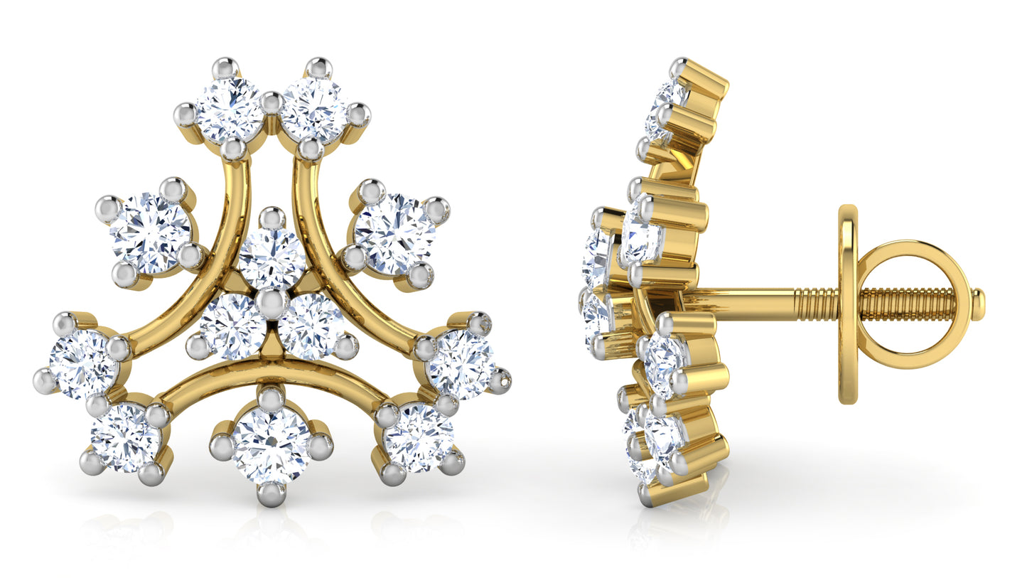 Spring's Symphony Diamond Earrings