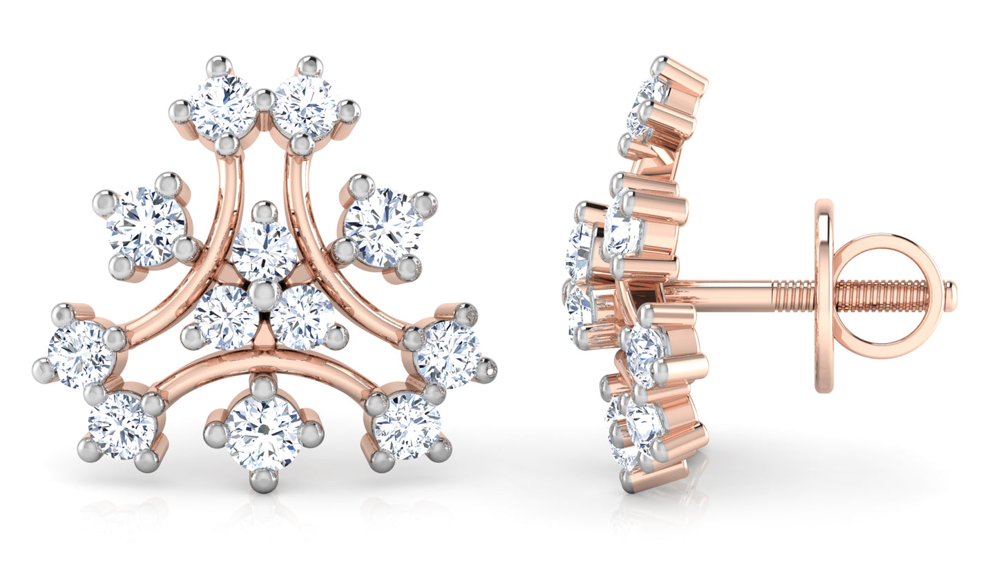 Spring's Symphony Diamond Earrings