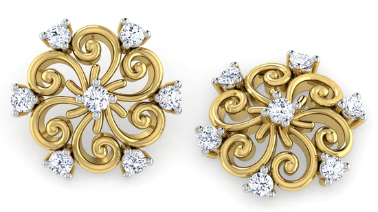 Garden Majesty Diamond Earrings