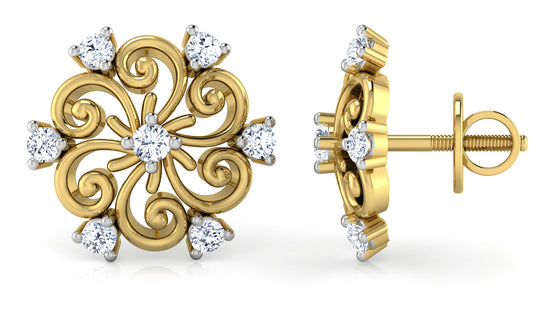 Garden Majesty Diamond Earrings