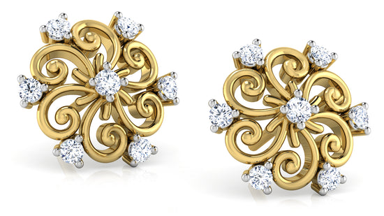 Garden Majesty Diamond Earrings