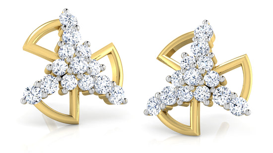 Spring's Splendor Diamond Earrings