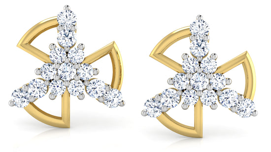 Spring's Splendor Diamond Earrings