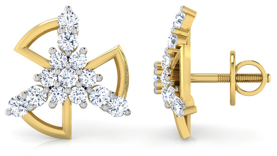 Spring's Splendor Diamond Earrings