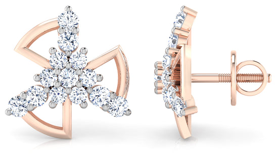 Spring's Splendor Diamond Earrings