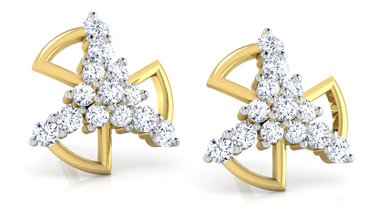 Spring's Splendor Diamond Earrings