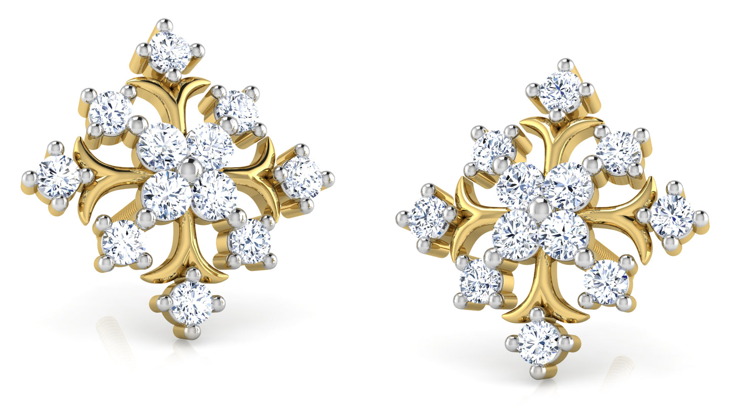 Celestial Serenity Diamond Earrings