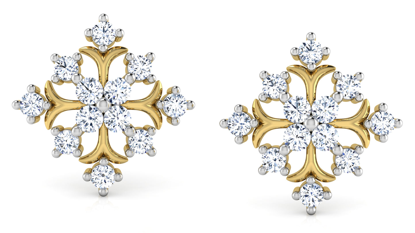 Celestial Serenity Diamond Earrings