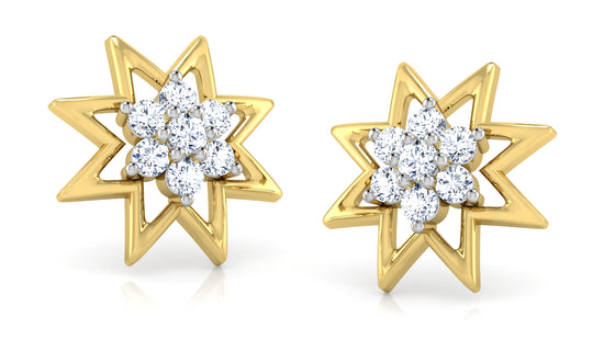 Star Beauty Diamond Earrings