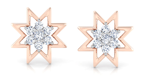 Star Beauty Diamond Earrings