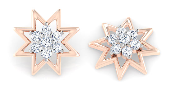 Star Beauty Diamond Earrings