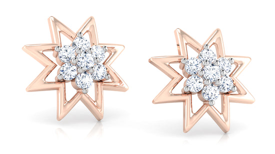 Star Beauty Diamond Earrings