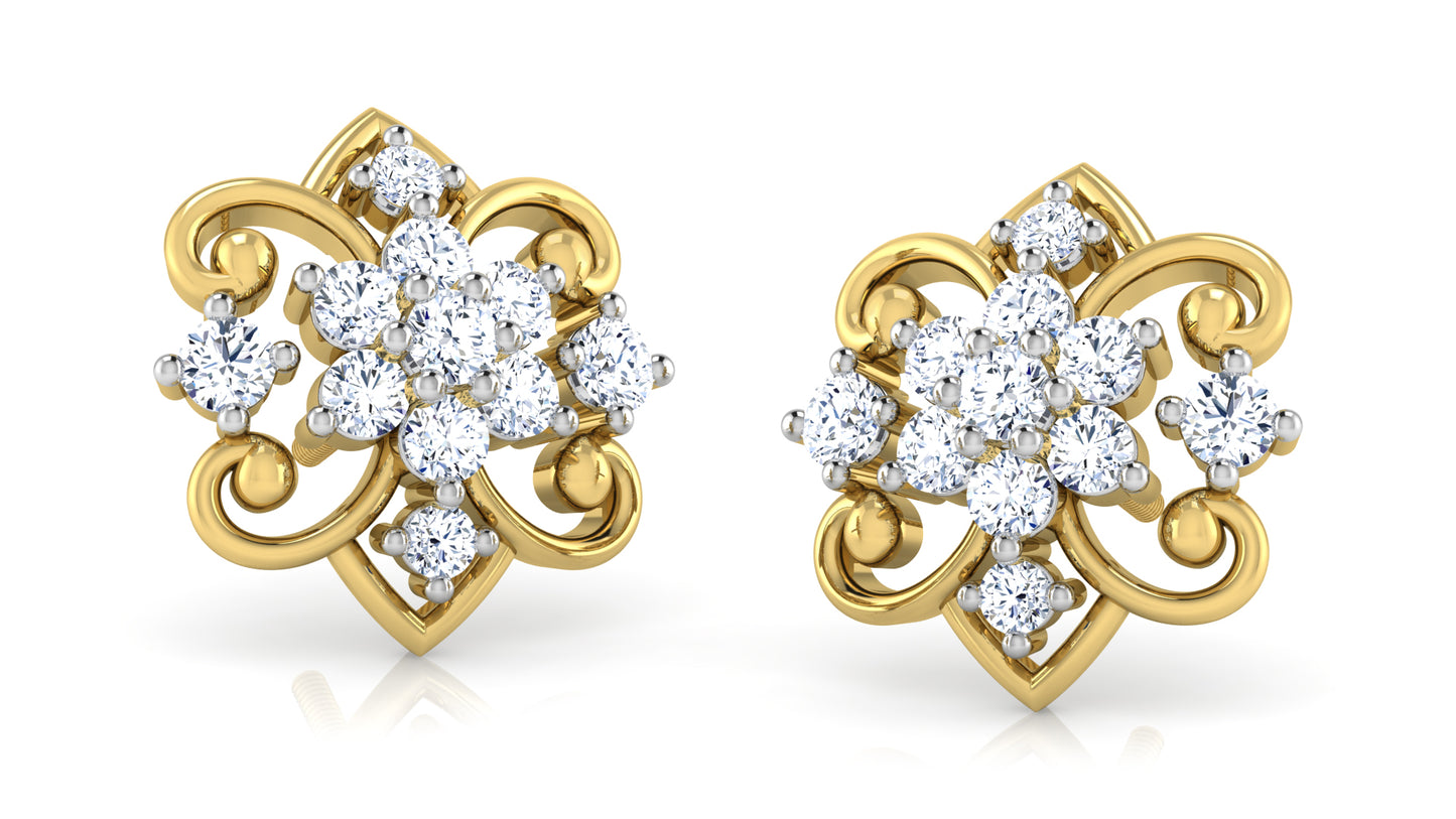 Nectar Garden Diamond Earrings