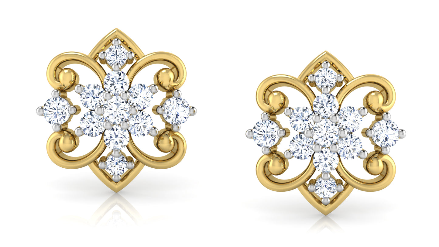 Nectar Garden Diamond Earrings