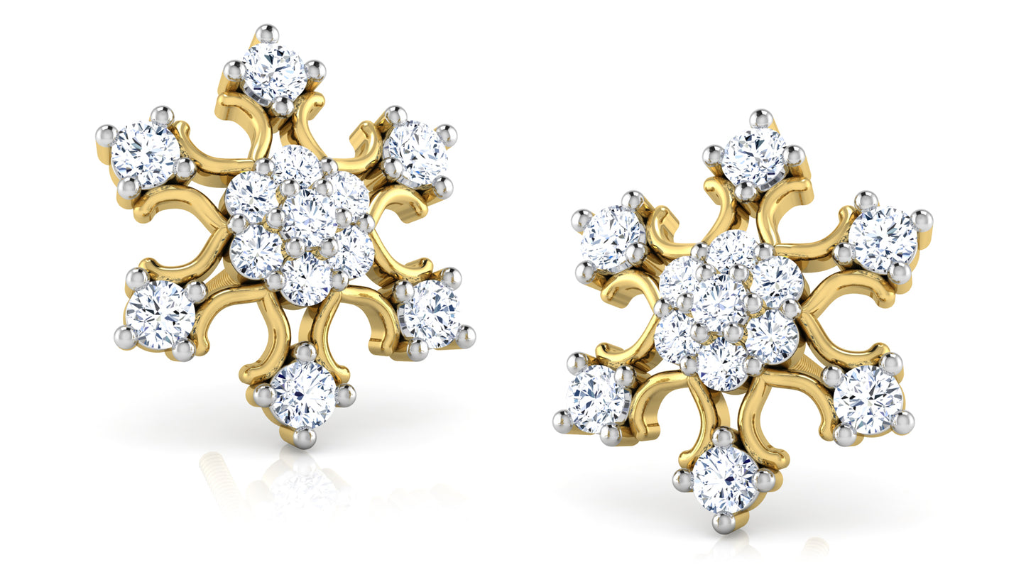 Bloom Boost Diamond Earrings