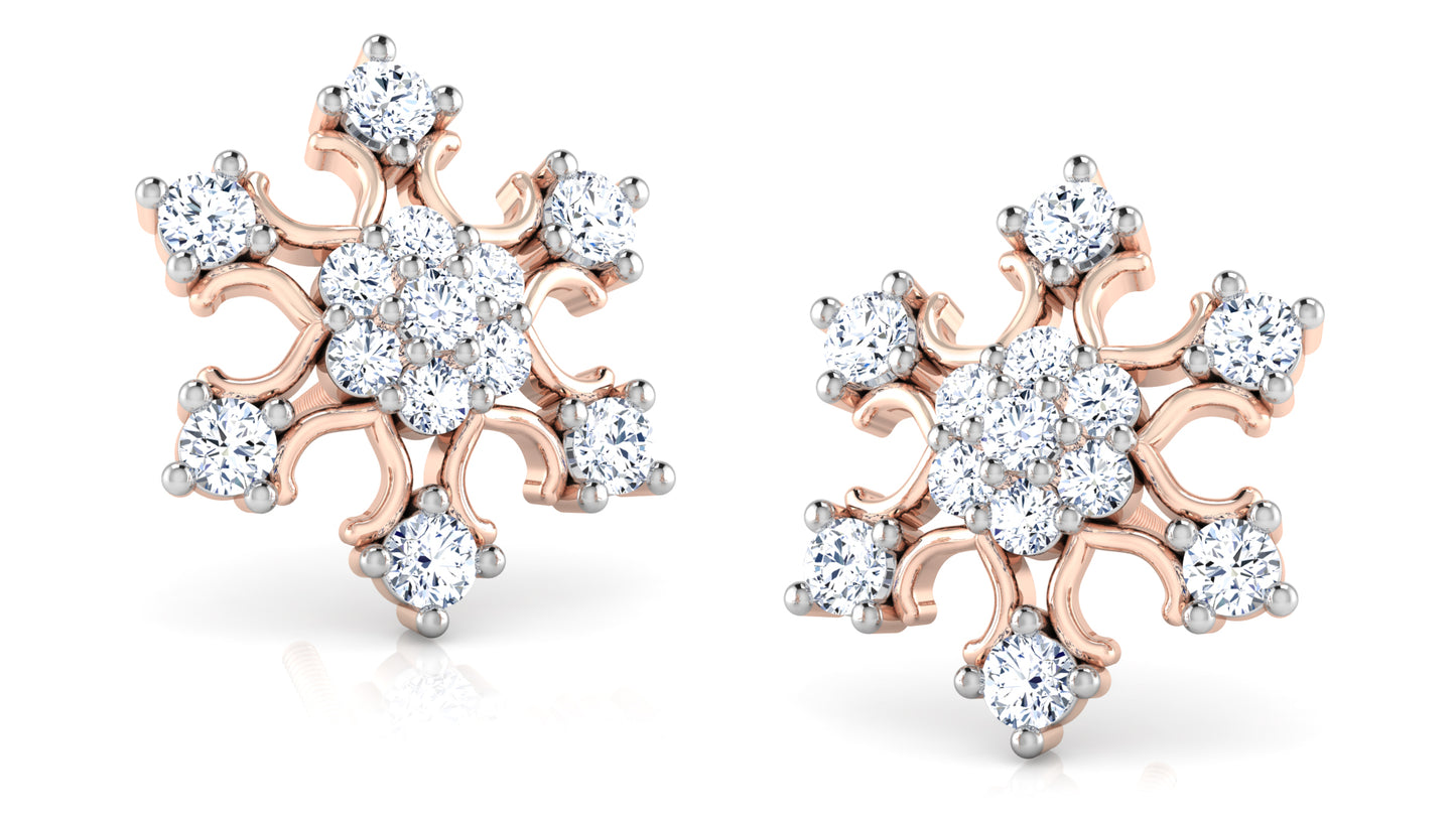 Bloom Boost Diamond Earrings