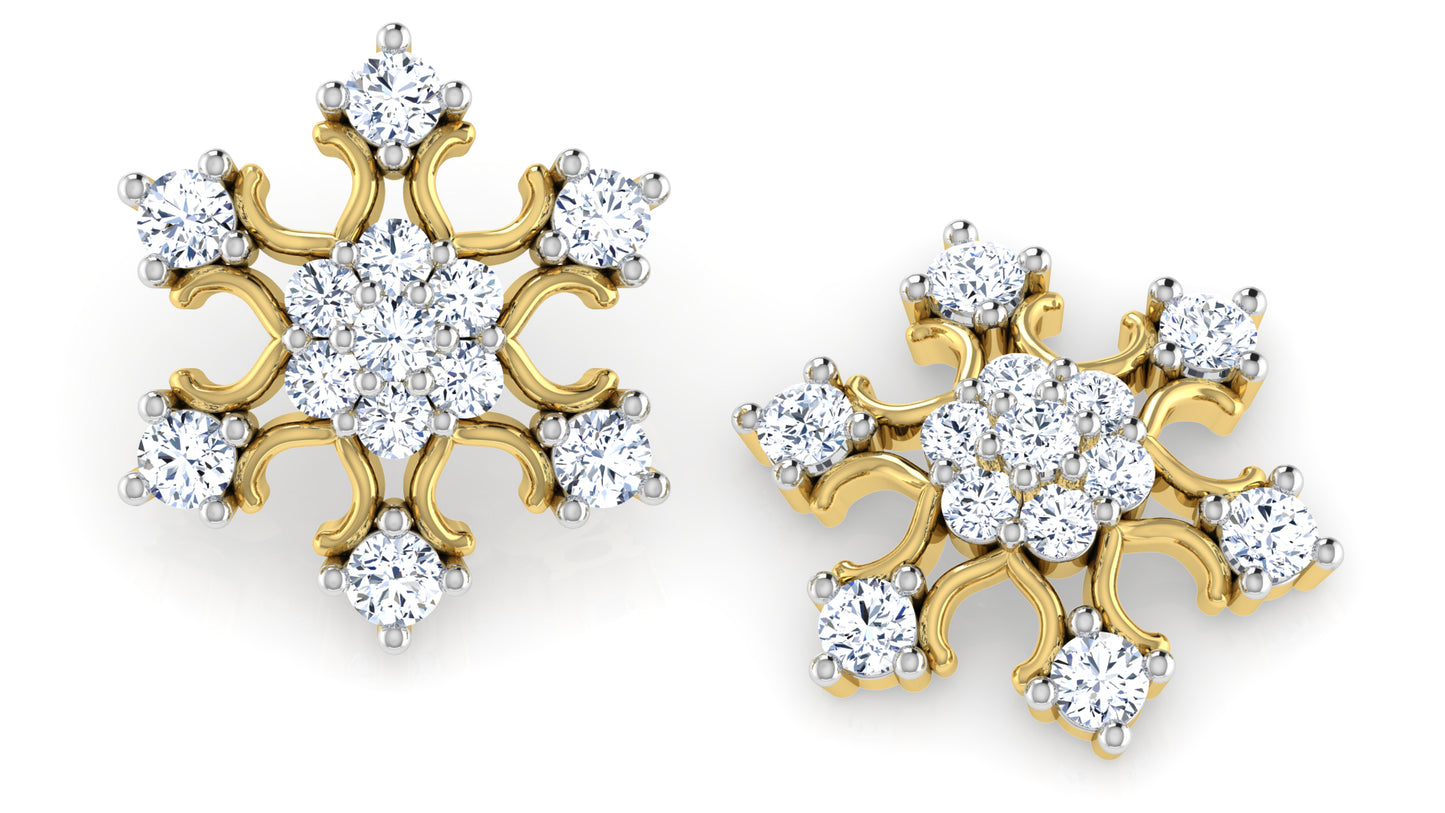 Bloom Boost Diamond Earrings