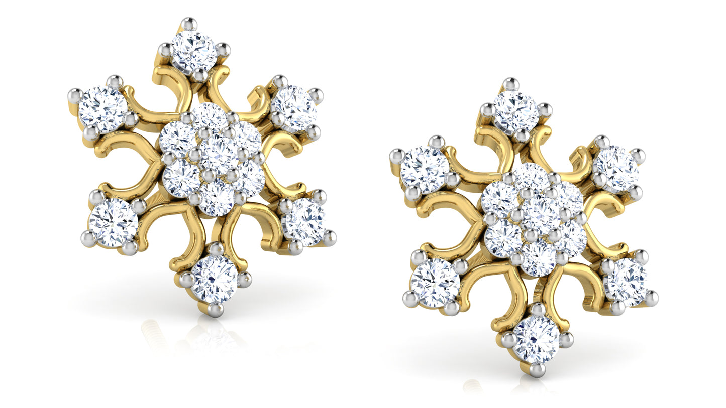 Bloom Boost Diamond Earrings