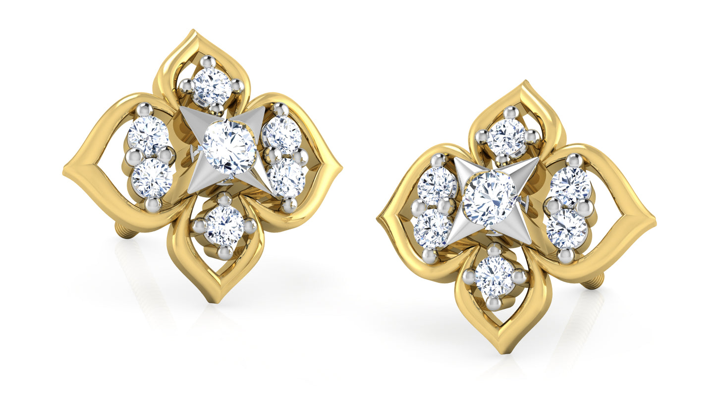 Meadow Magic Diamond Earrings