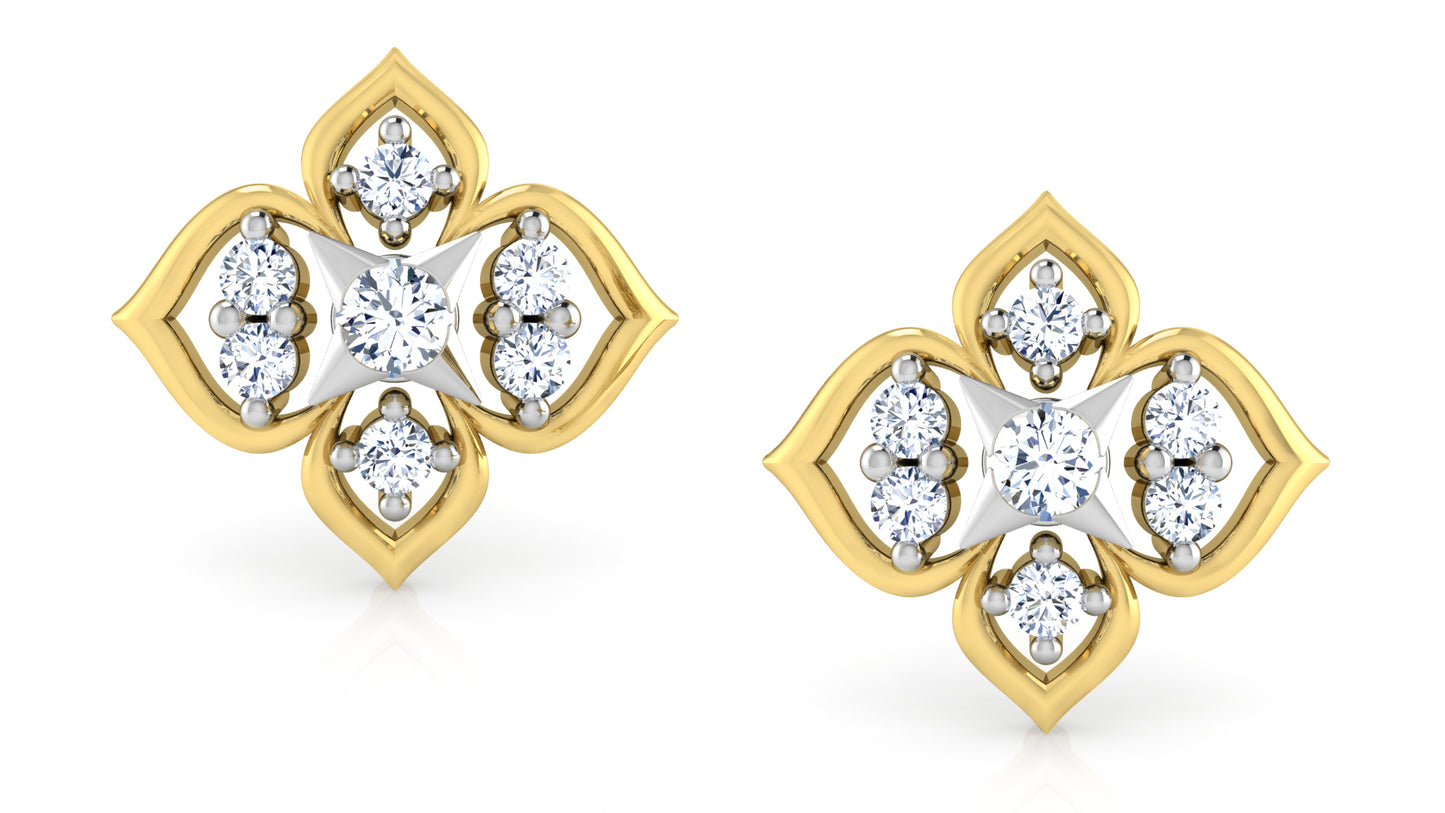 Meadow Magic Diamond Earrings