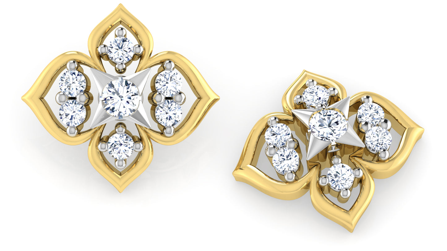 Meadow Magic Diamond Earrings