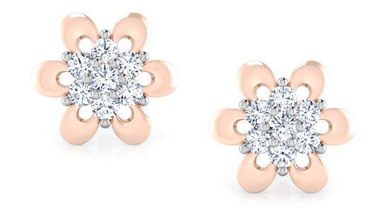 Flower Frenzy Diamond Earrings