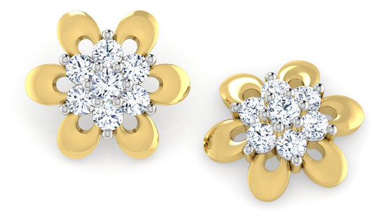 Flower Frenzy Diamond Earrings