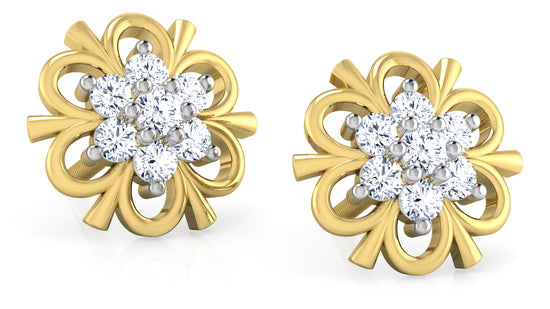 Honey Hills Diamond Earrings