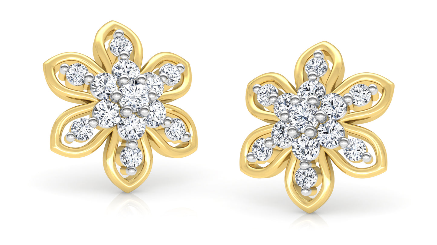 Joy of Flowers Diamond Earrings