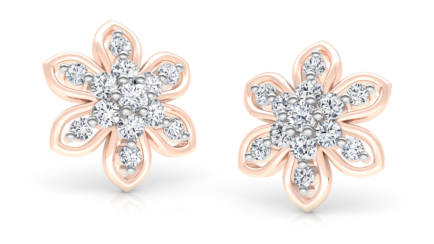 Joy of Flowers Diamond Earrings