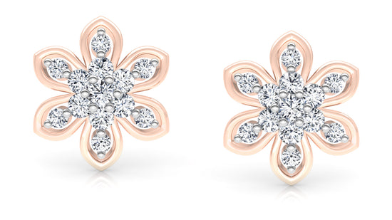 Joy of Flowers Diamond Earrings