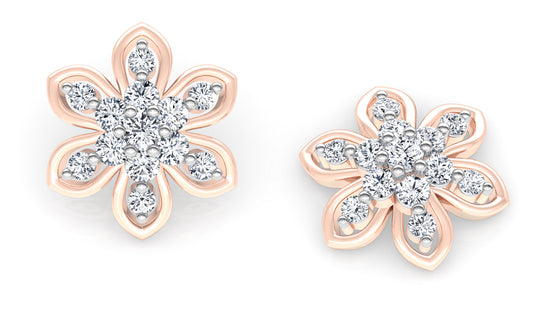 Joy of Flowers Diamond Earrings