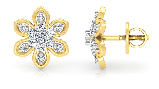 Joy of Flowers Diamond Earrings