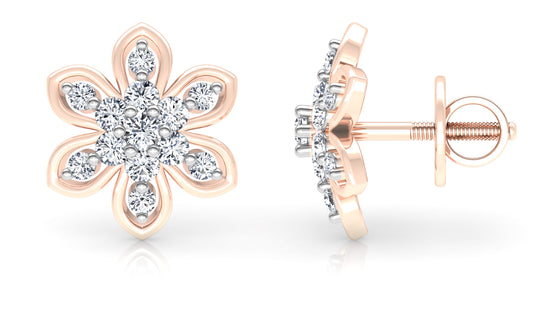 Joy of Flowers Diamond Earrings