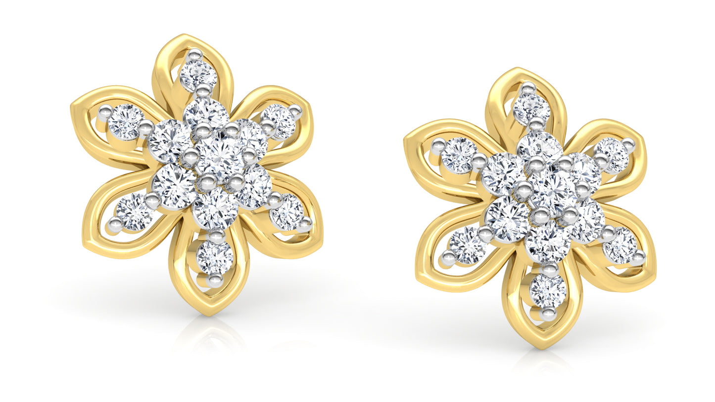 Joy of Flowers Diamond Earrings