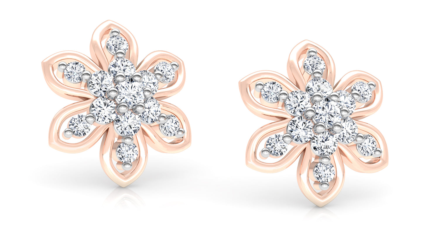 Joy of Flowers Diamond Earrings