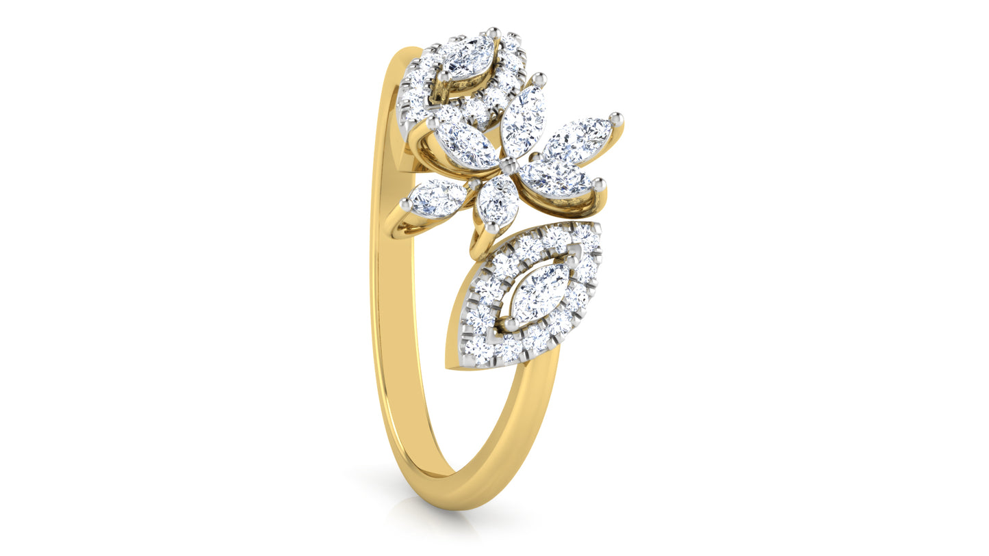 Refreshing Rythms Diamond Ring