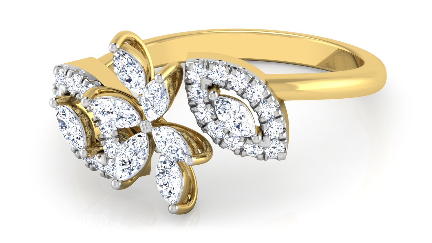 Refreshing Rythms Diamond Ring