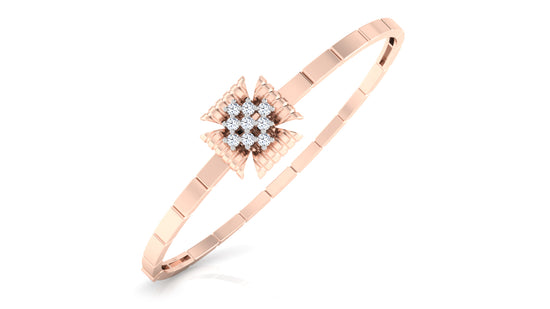 Crystal Maze Diamond Bracelet