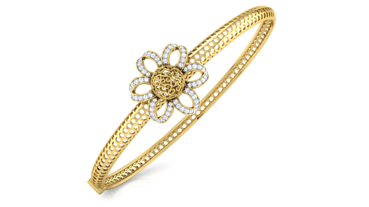 Flower Lover Diamond Bracelet