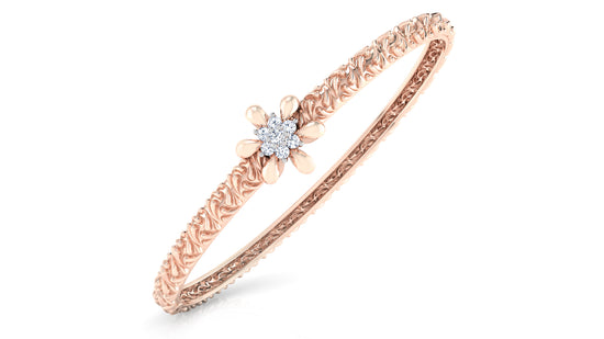 Carving Craves Diamond Bracelet