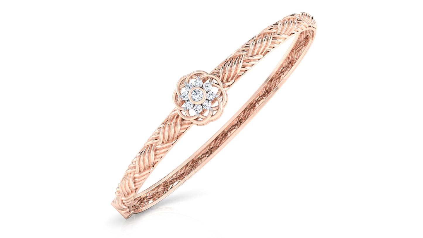 Braid Raid Diamond Bracelet